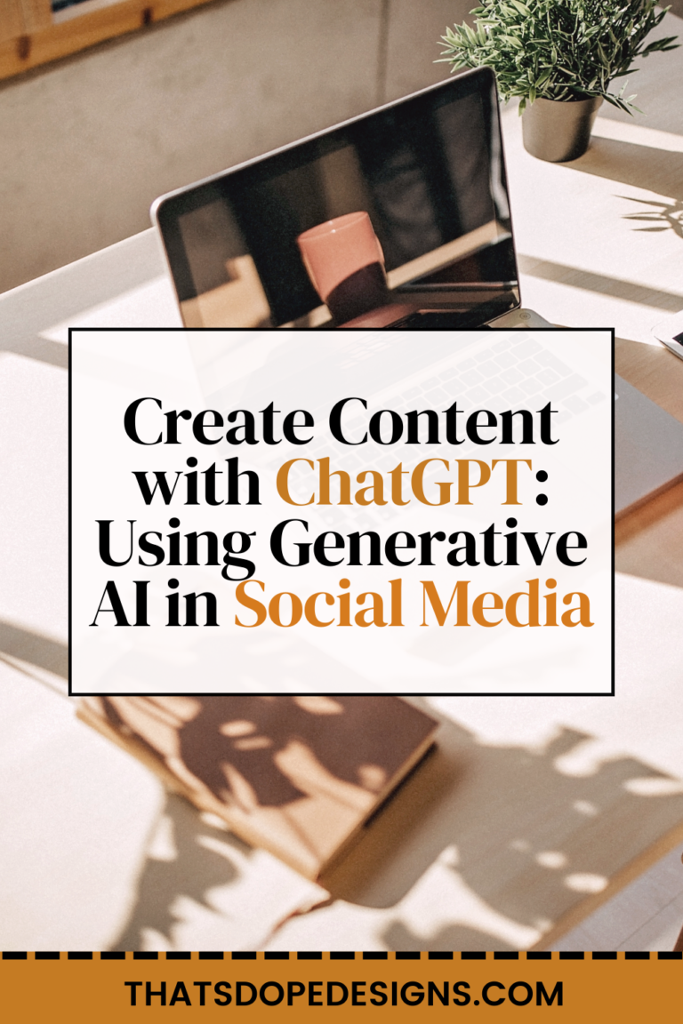 Create Content with ChatGPT: Unleash AI’s Power in Social Media