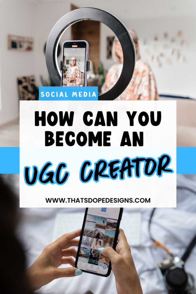 How can you Become an UGC Creator